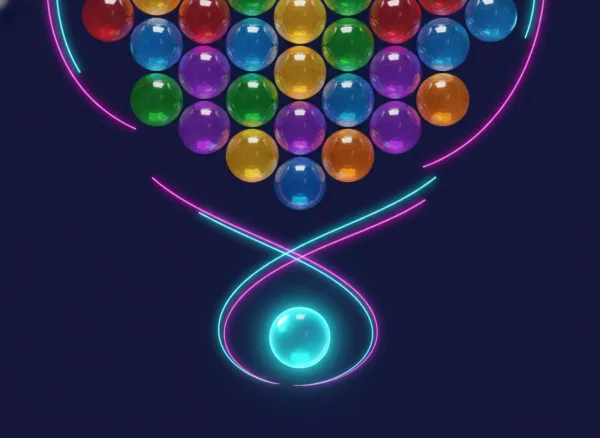 Gratis Bubble Shooter spelen online - schiet gekleurde ballen